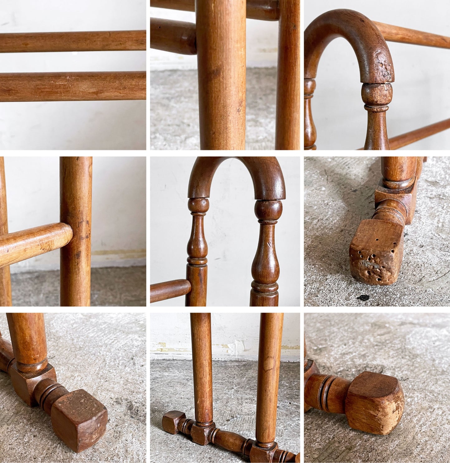 UKビンテージ UK Vintage タオルラック リネンハンガー W66cm クラシカル 英国カントリースタイル ■