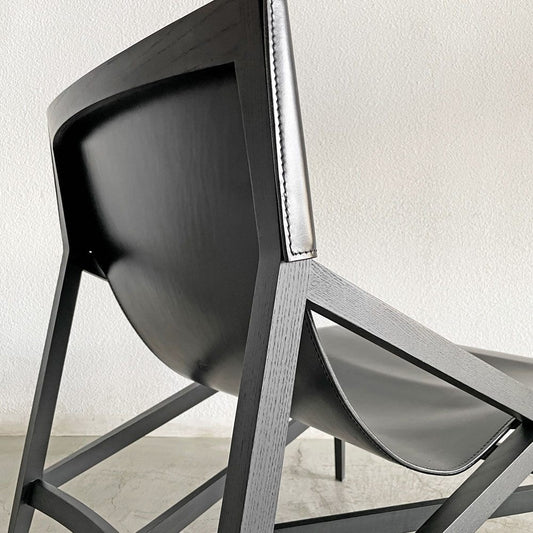 カッシーナ Cassina グランドツアー Grand Tour ピロッタ 470 PILOTTA ラウンジチェア レザーシート ブラック ロドルフォ・ドルドーニ 参考価格33万円 廃番 B 〓