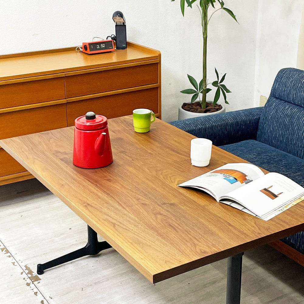 グリニッチ greeniche カフェテーブル Cafe Table ダイニングテーブル ウォルナット無垢材 W120cm 定価 ¥114,000- ●
