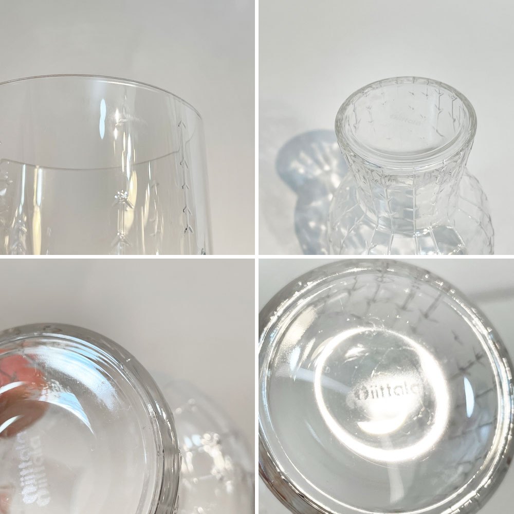 イッタラ iittala サルヤトン sarjaton グラス H12cm クリア 北欧食器 B ◎