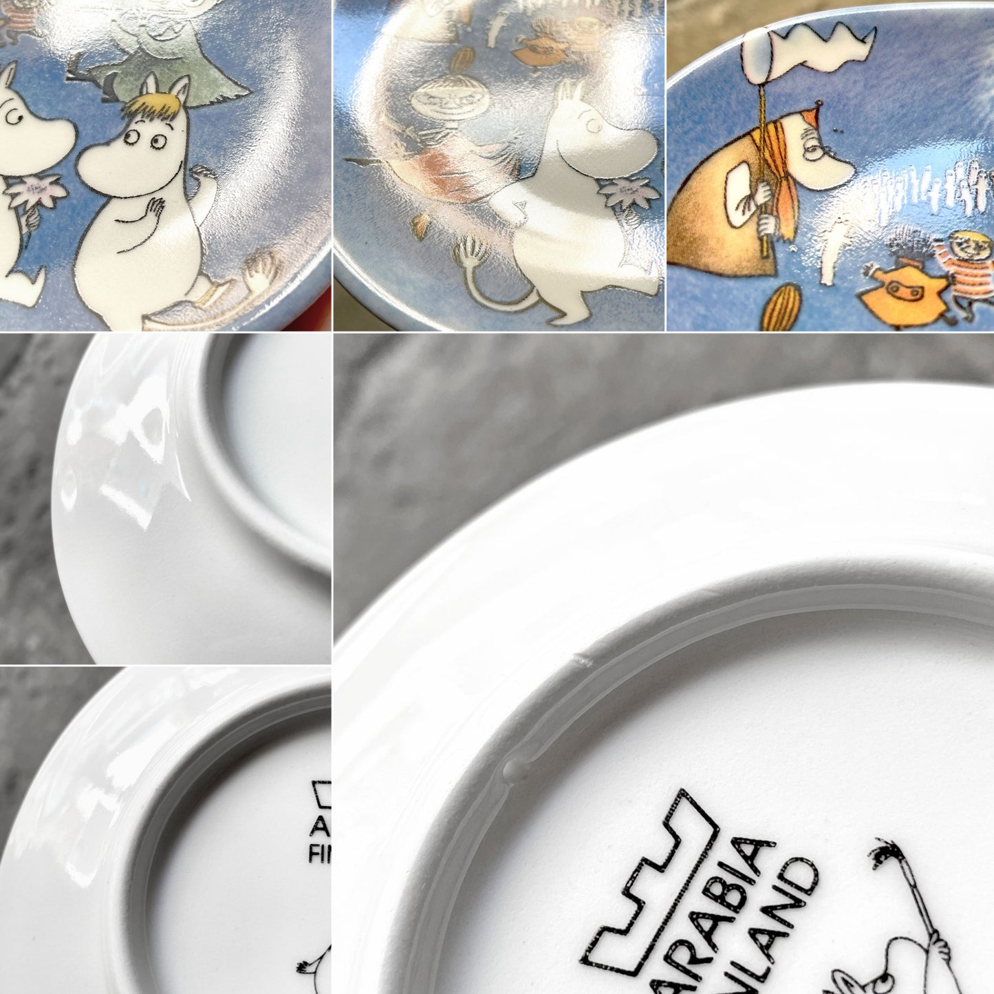 アラビア ARABIA ムーミン MOOMIN 舞踏会 Ball/dance ウォールプレート 飾り皿 2005-2007年 箱付 廃番 フィンランド 北欧食器 ■