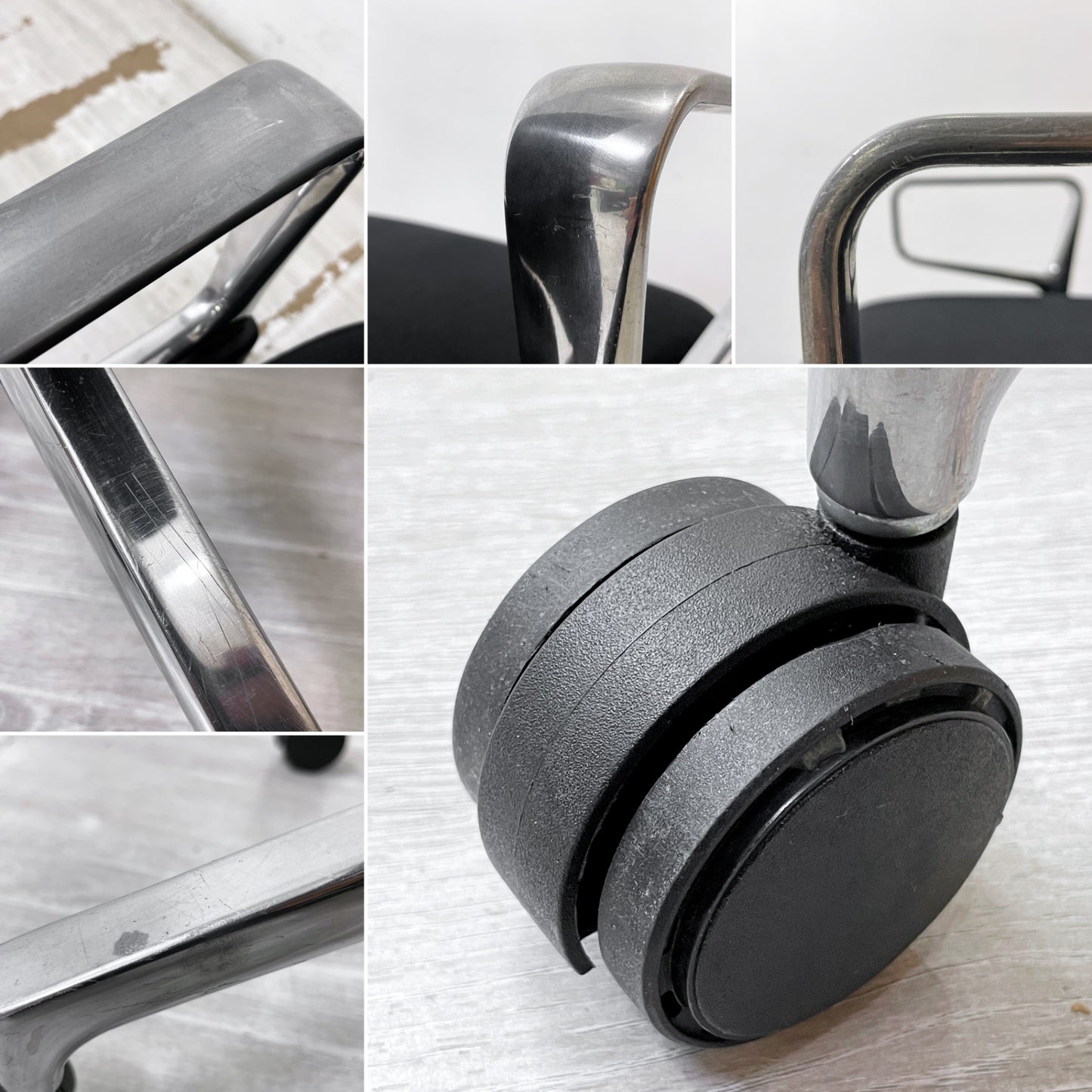 ヴィトラ vitra IDトリム ID Trim リングアーム オフィスチェア ハイバック アントニオ・チッテリオ 定価¥196,900- 現状品 ●