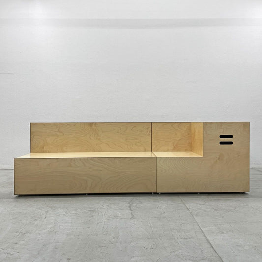 ノルオフィス Knoll Office アンスクリプテッド Unscripted ステップス Steps 2ステップロング+インサイドコーナー 2台セット ベンチ 片側連結パーツ付 デイヴィッド・ロックウェル 合計定価¥1,164,405- B 〓