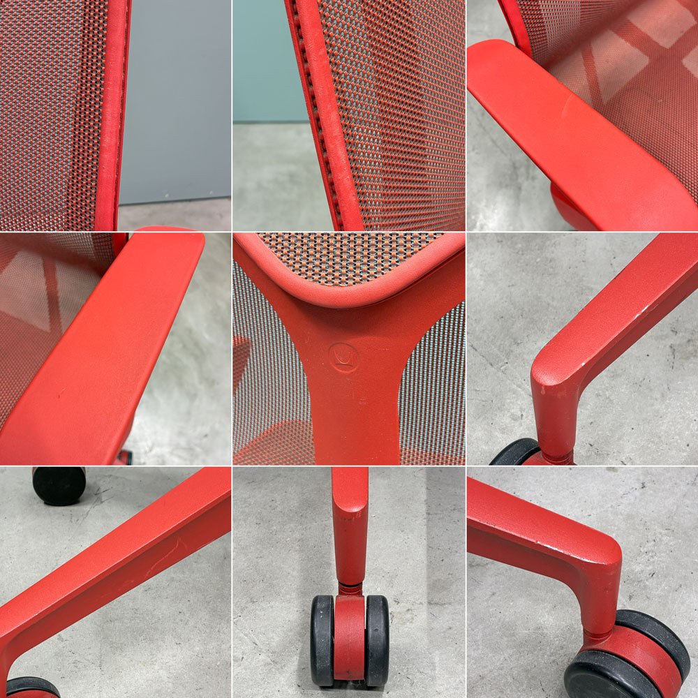 ハーマンミラー Herman Miller コズムチェア Cosm Chair キャニオン ローバック 固定アーム スタジオ7.5 ◎
