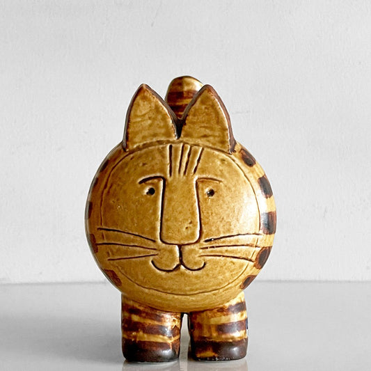 グスタフスベリ GUSTAVSBERG 猫 JURA Stora Katt フィギュリン 置物 リサラーソン Lisa Larson ビンテージ 北欧雑貨 ■