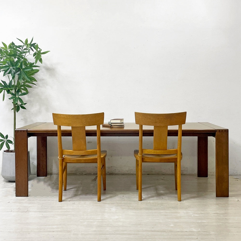 カンディハウス CONDE HOUSE ボルス BOLS オーク材 ダイニングテーブル W210cm 旭川家具 参考価格約294,840- ●