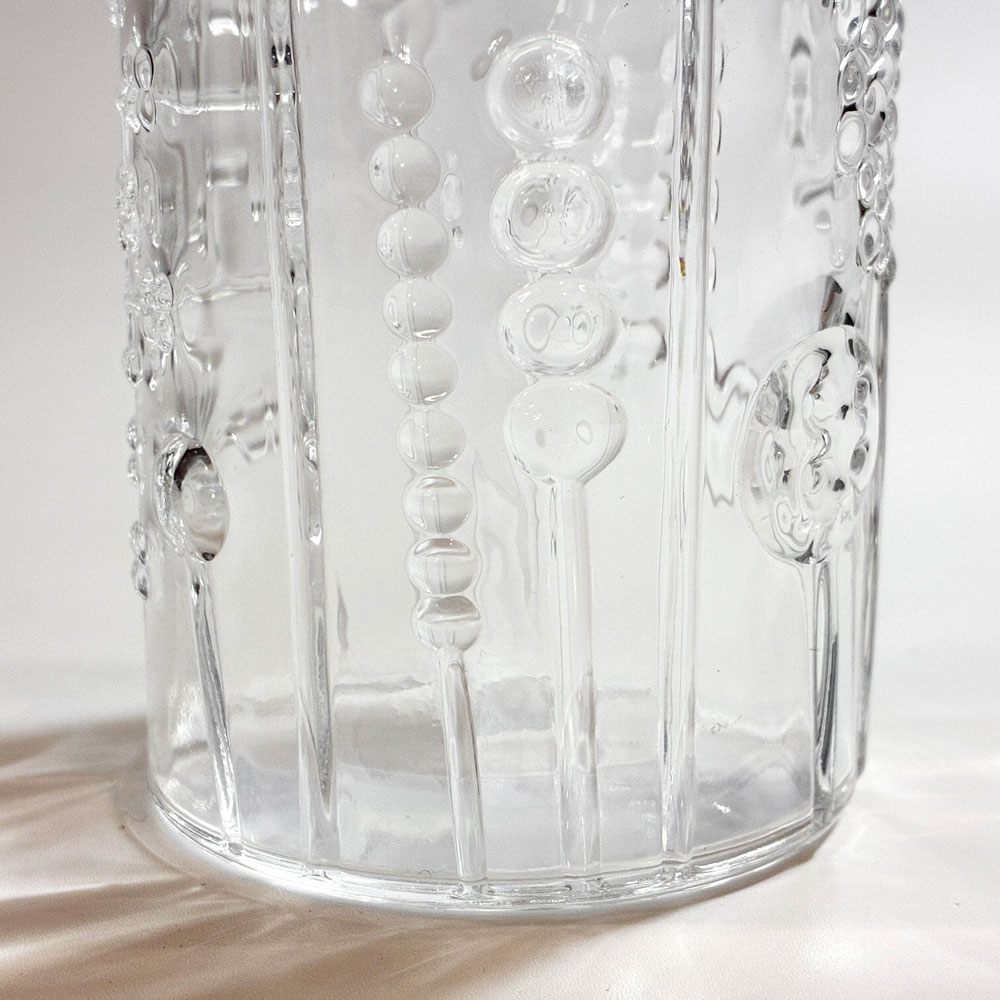 イッタラ iittala フローラ Flora タンブラー クリア プレスガラス オイバ・トイッカ 北欧食器 フィンランド ★