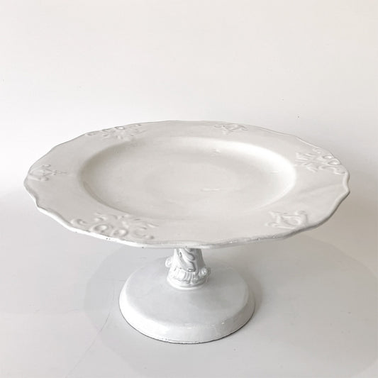 アスティエ・ド・ヴィラット Astier de Villatte アブリル Avril ケーキスタンド 陶器 フランス 定価44000円 美品 ★