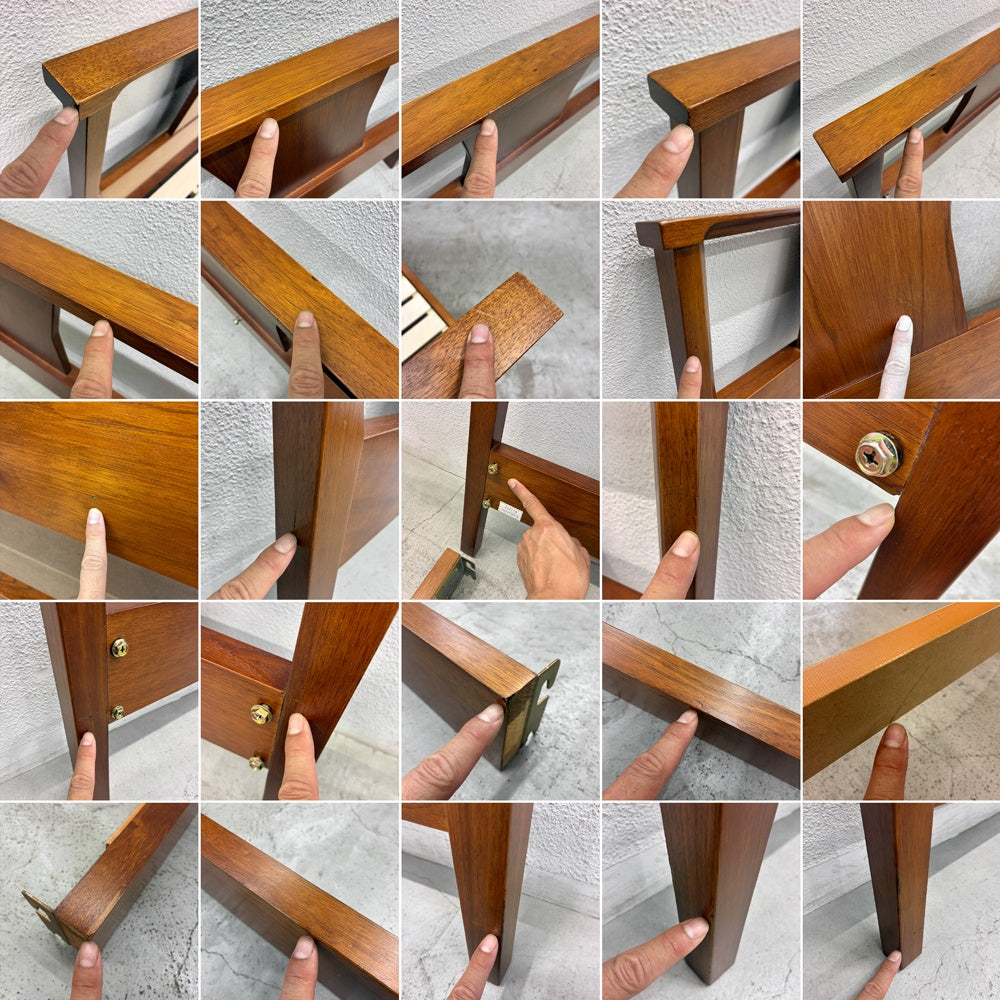 アクメファニチャー ACME Furniture ブルックス ベッド BROOKS BED クィーンサイズ ベッドフレーム 参考価格約11.5万円 USビンテージスタイル ミッドセンチュリーモダンテイスト jsF ジャーナルスタンダード〓