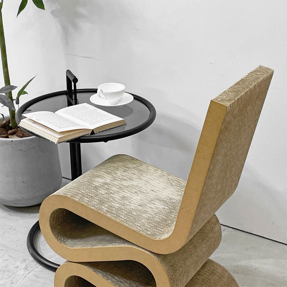 ヴィトラ vitra ウィグル サイドチェア Wiggle Side Chair 段ボール素材 フランク・ゲーリー Frank Gehry 参考定価¥¥170,500- ●