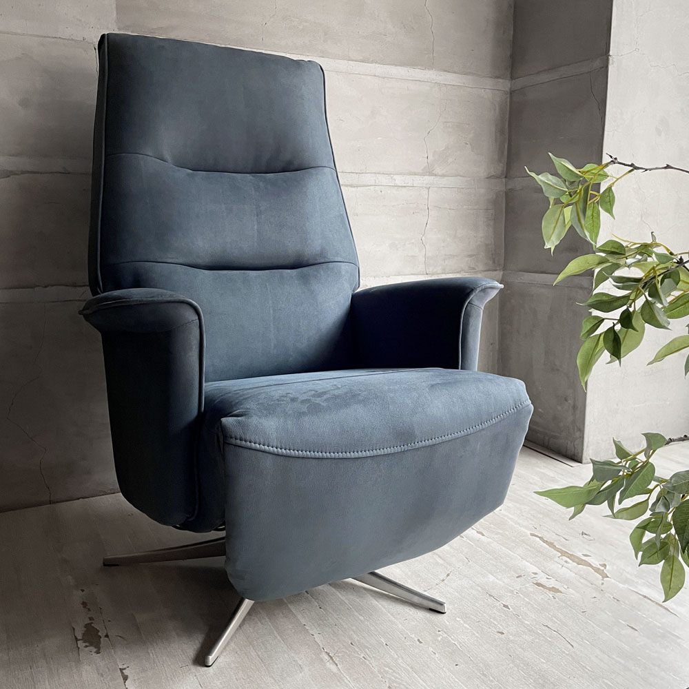 リラックスフォーム RELAX FORM エレノア ELENORE 電動リクライニング パーソナルチェア 1pソファ レザーテックス 定価¥195,525- ♪