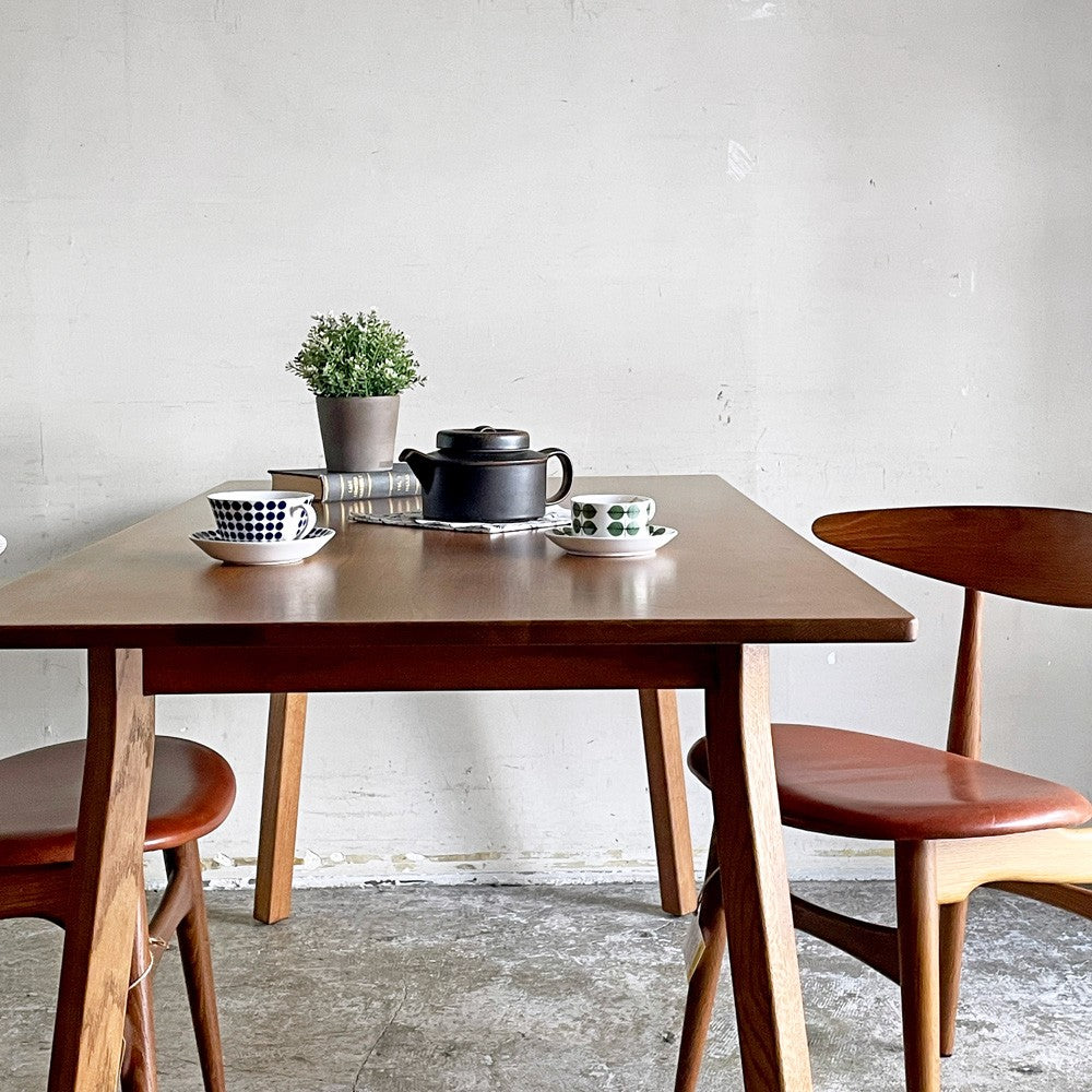 シーヴ SIEVE マージ merge ダイニングテーブル Lサイズ レッドオーク無垢材 W150cm ナチュラルモダン 定価¥79,200- ■