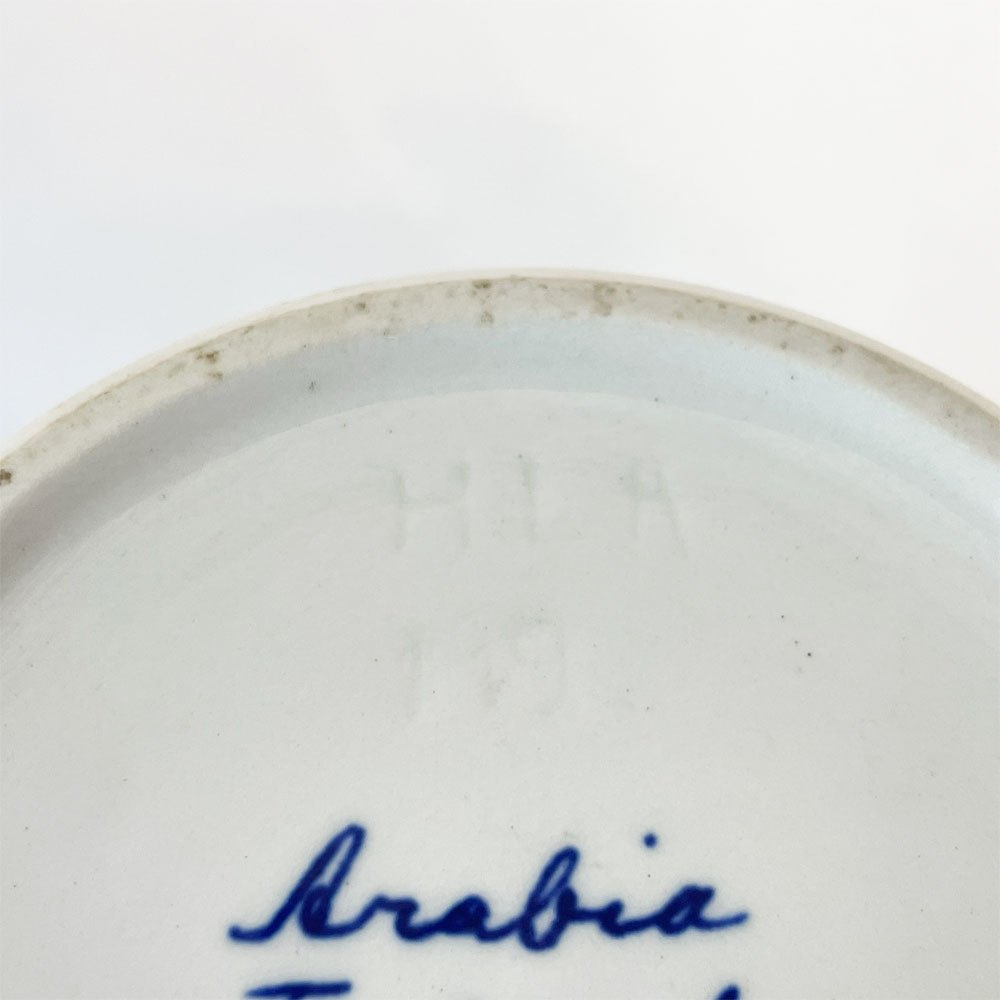 アラビア ARABIA ビーナス Venus 蓋付きボックス 蓋欠損 Lサイズ アートデパートメント ヒルッカ・リーサ・アホラ ビンテージ フィンランド 北欧雑貨 ★