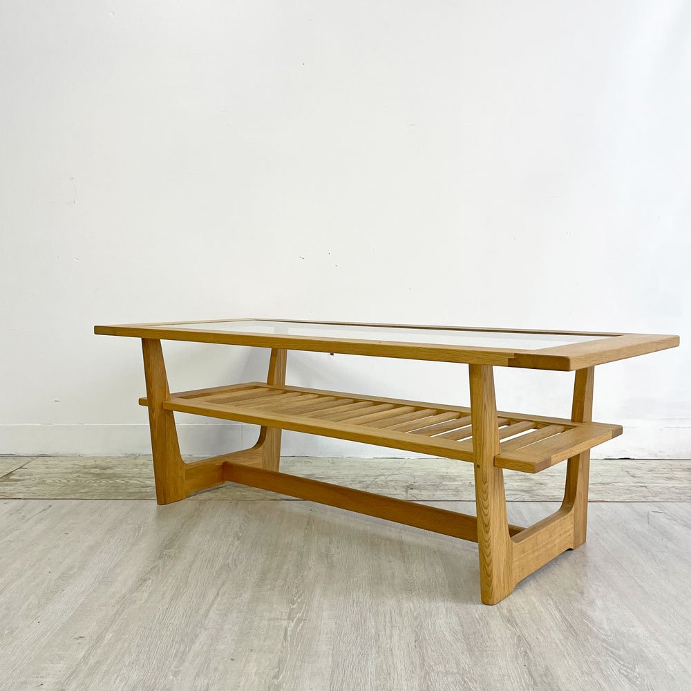 展示品 karf カーフ オーク材 コーヒーテーブル センターテーブル 北欧