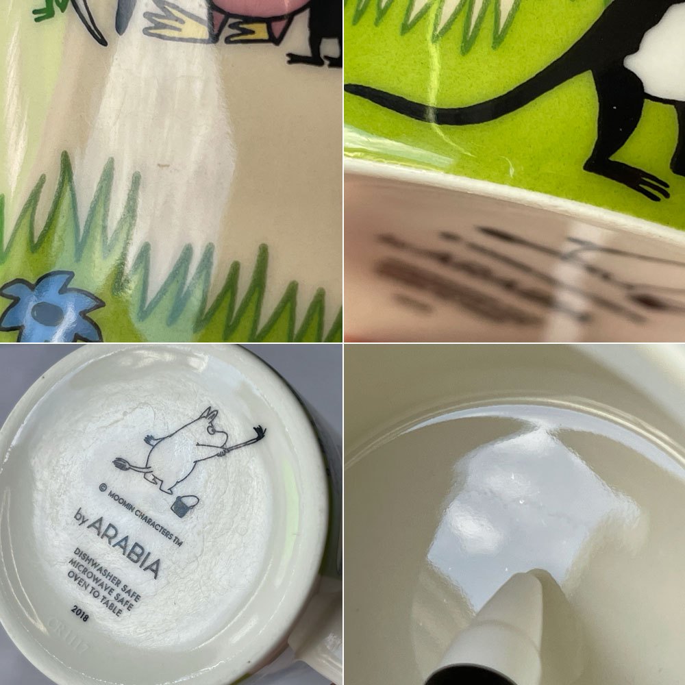 アラビア ARABIA ムーミンマグ MOOMIN バカンスへ行こう going on vacation 2018年 夏限定 トーベ・ヤンソン フィンランド 北欧食器 ◇