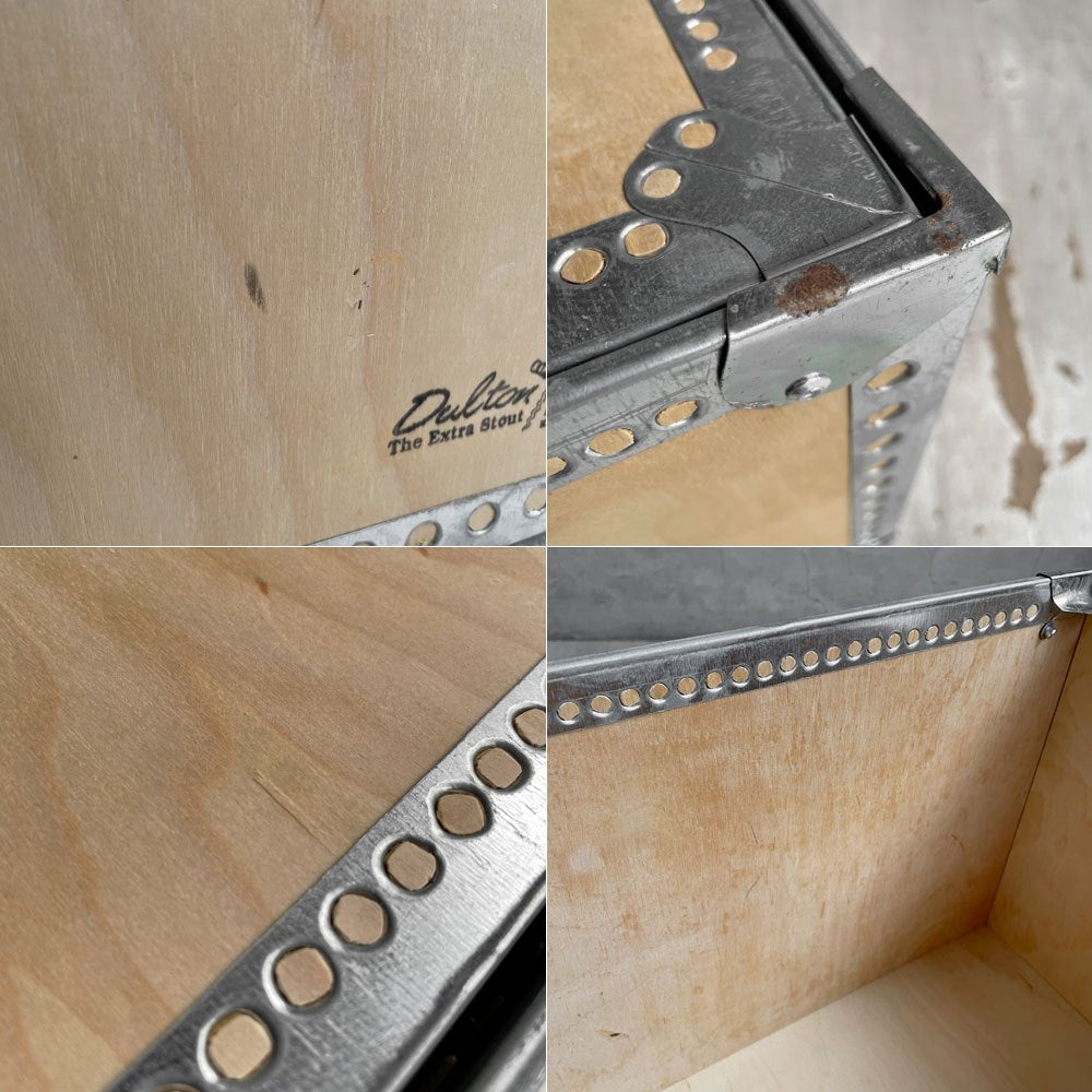 ダルトン DULTON ウッデンボックス WOODEN BOX Lサイズ バーチ材 インダストリアル 定価¥8,800- B ♪