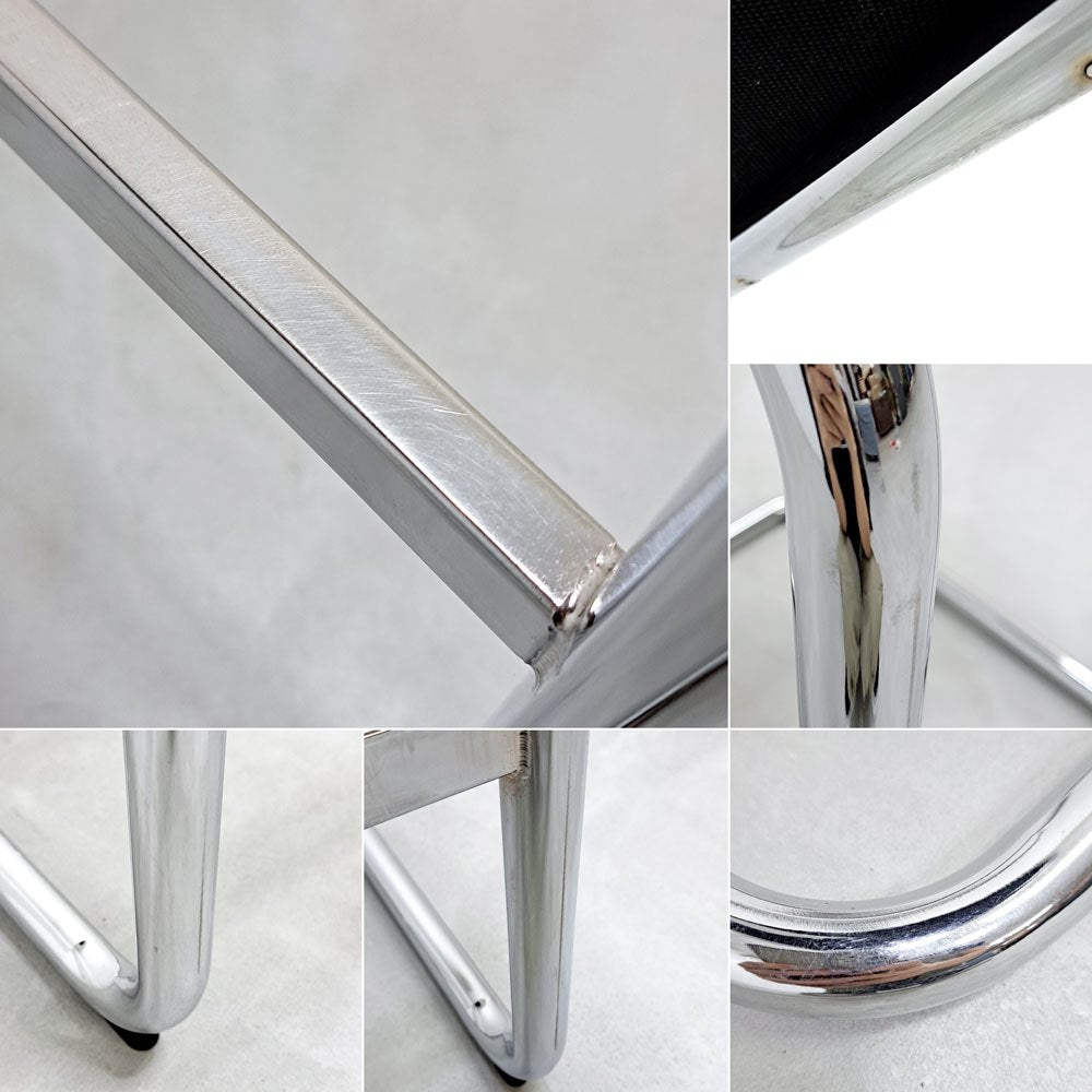 ノルスタジオ Knoll Studio ノール ブロイヤーコレクション Breuer Collection チェスカスツール CESCA STOOL アームレス ハイタイプ カウンターチェア マルセル・ブロイヤー ●