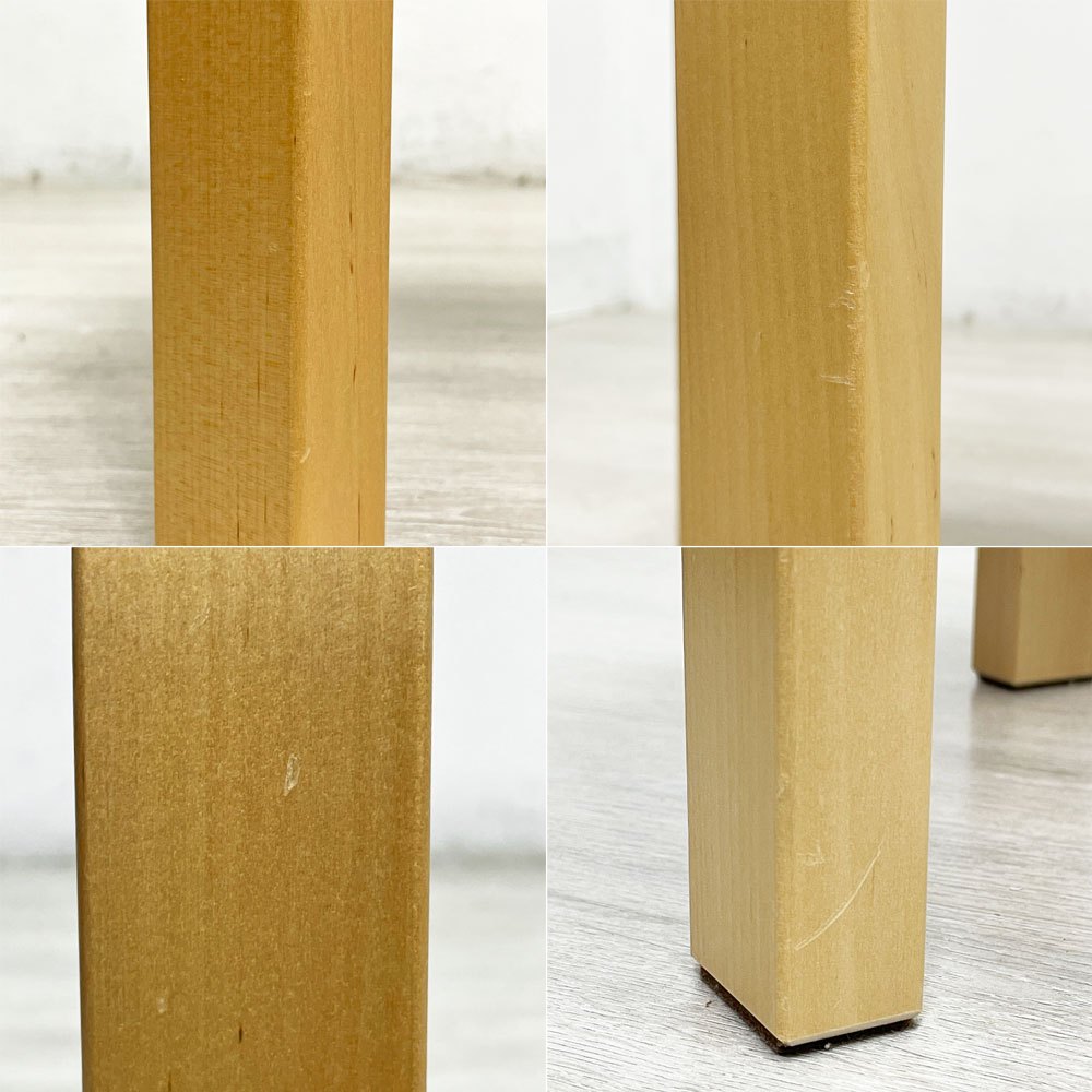 アルテック Artek スツール E60 Stool 4本脚 2018年 スコープ別注 リノリウム バーガンディ4 アルヴァ・アアルト フィンランド ●