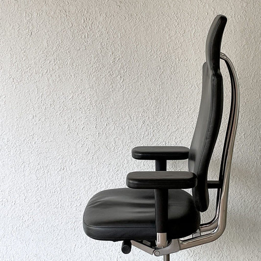 ヴィトラ vitra ヘッドライン Headline デスクチェア オフィスチェア 本革 マリオ・ベリーニ&クラウディオ・ベリーニ グッドデザイン賞 ◇