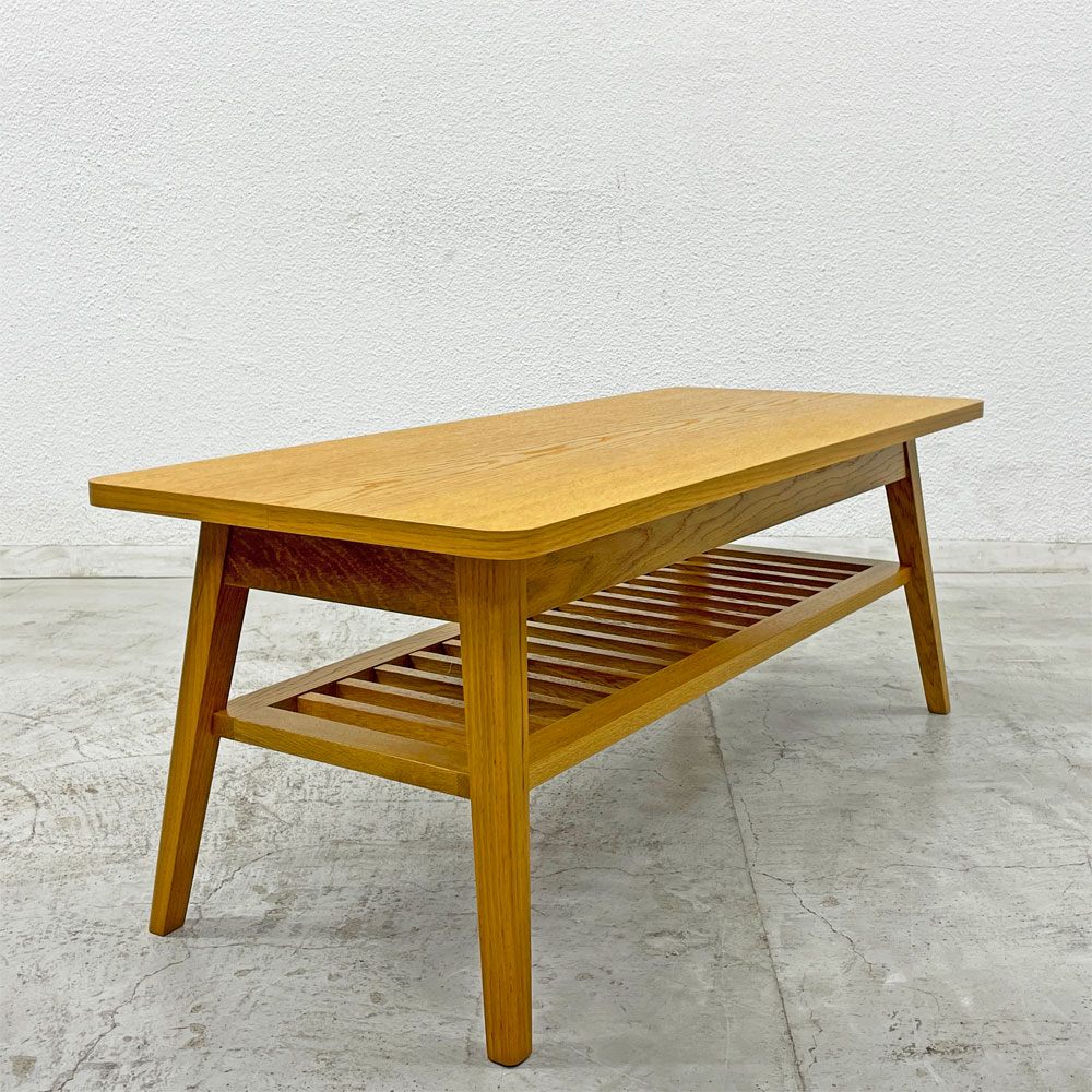 パシフィックファニチャーサービス P.F.S. ローテーブル DH TEA TABLE WITH SHELF マガジンラック付き シェルフ –  TOKYO RECYCLE imption