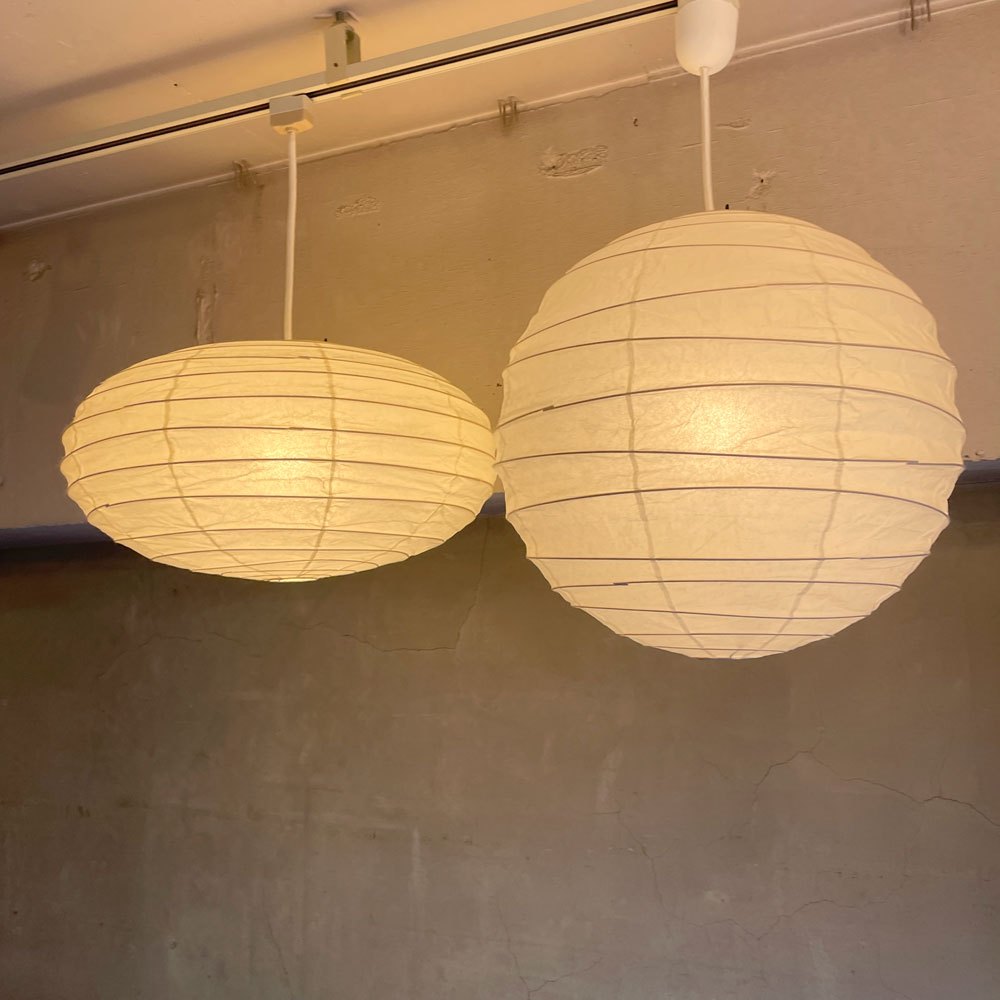 イサムノグチ Isamu Noguchi アカリ AKARI 71319 50EN ペンダントライト コード30cm 名作照明 定価¥25,850- ♪