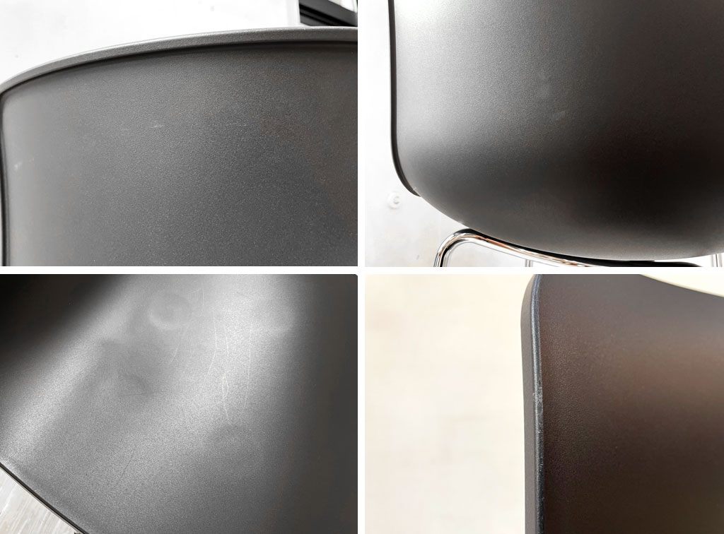 ヴィトラ Vitra ハル HAL RE スツール ハイ ジャスパー・モリソン Jasper Morrison バースツール カウンターチェア ディープブラック 定価¥66,000- ★