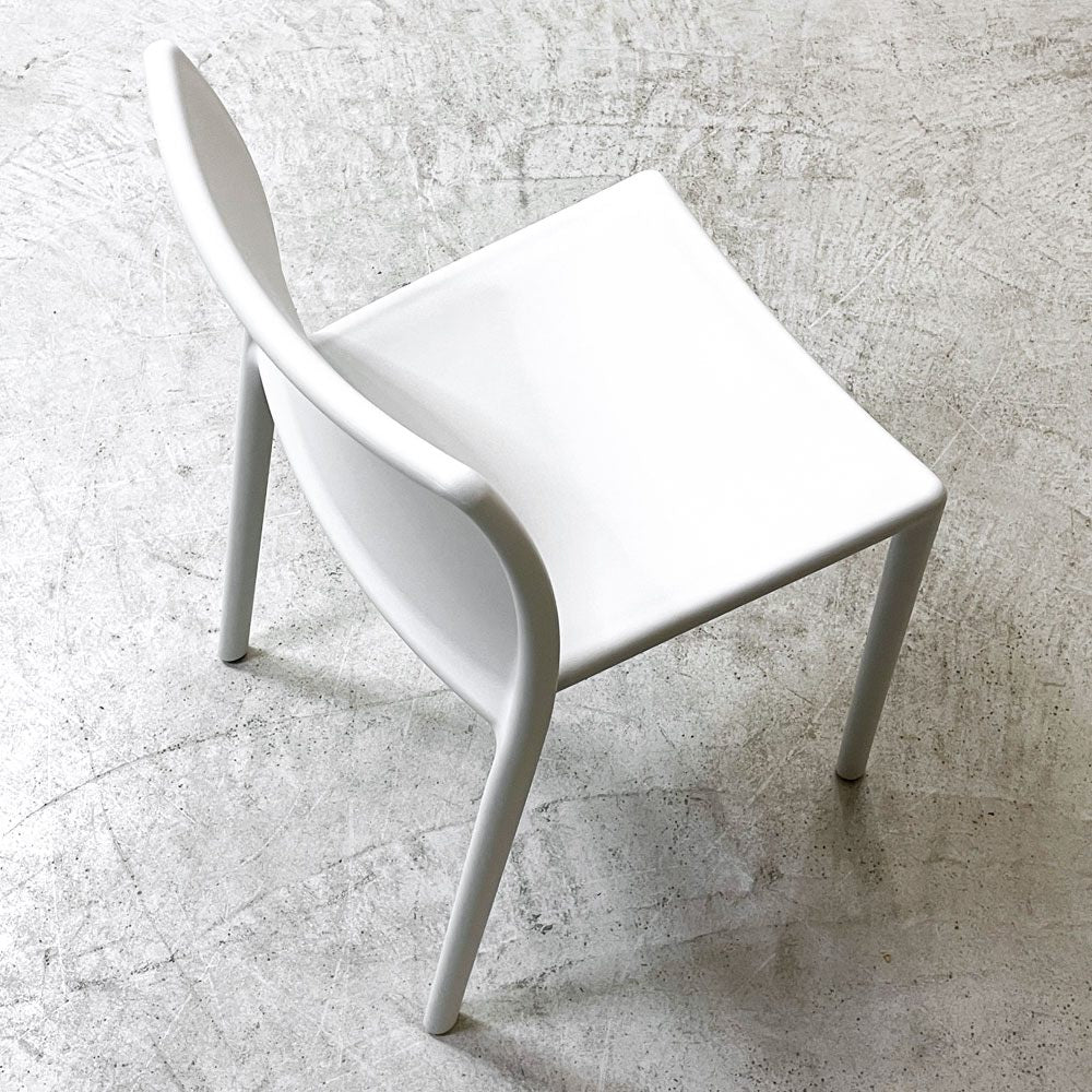 マジス MAGIS エアチェア AIR CHAIR ホワイト スタッキングチェア ダイニングチェア ジャスパー・モリソン ●