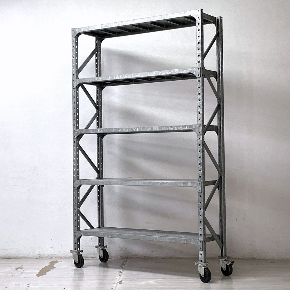 ダルトン DULTON ガルバナイズド シェルフ シングル GALVANIZED SHELF DOUBLE SLF01-S オープンシェルフ –  TOKYO RECYCLE imption