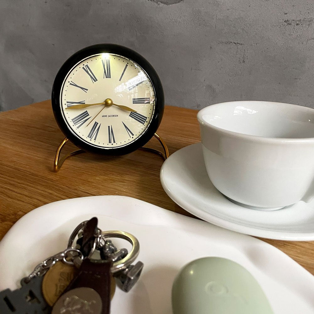 ローゼンダール Rosendahl ローマンクラシック ROMAN CLASSIC テーブルクロック 置き時計 アルネ・ヤコブセン 別注モデル♪