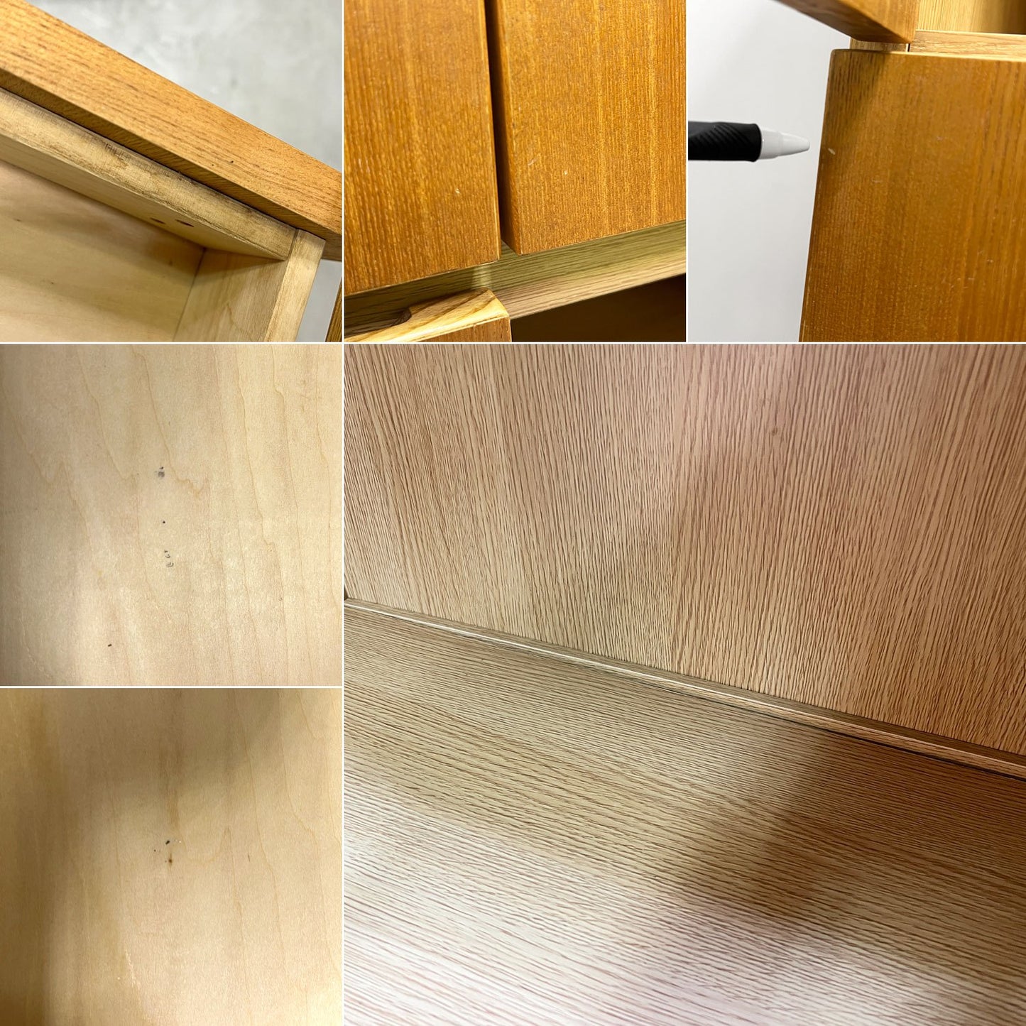 無印良品 MUJI タモ材 カップボード 食器棚 キャビネット タモ材 W86 ナチュラルテイスト ●