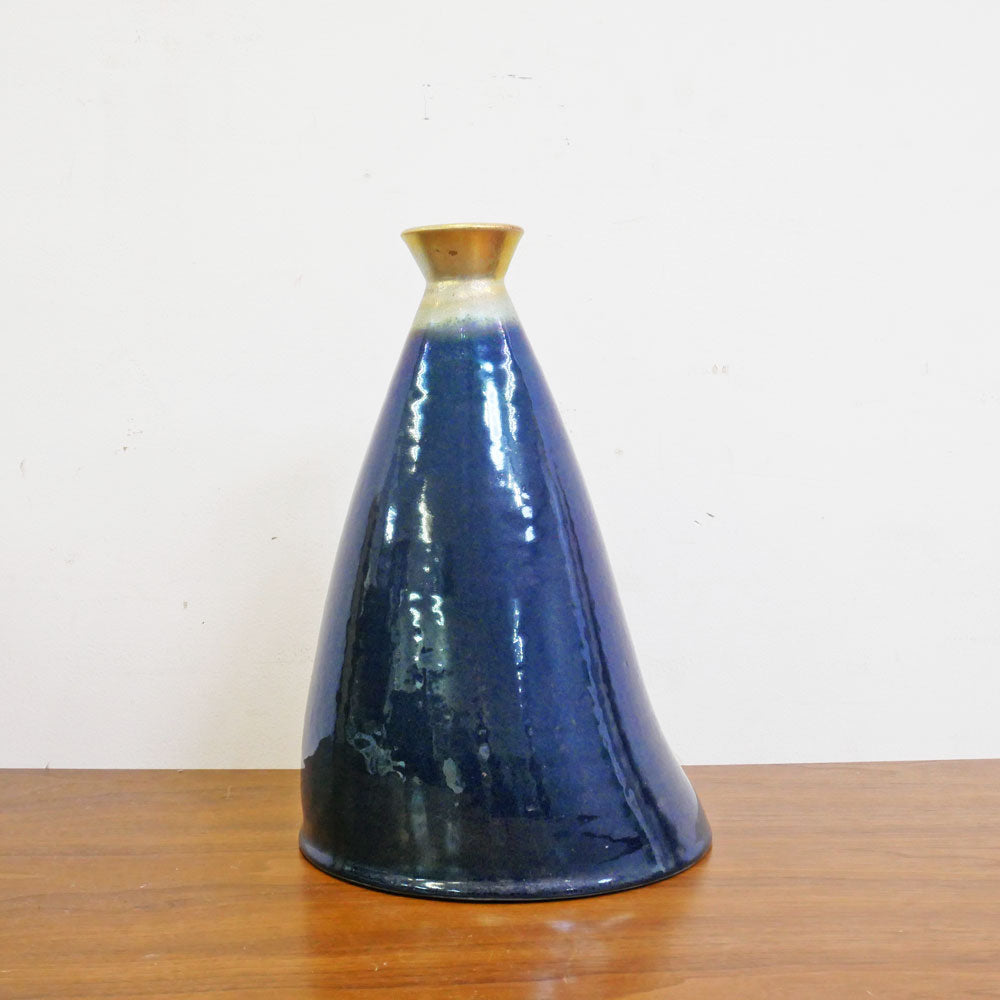 モバック Mobach ceramics フラワーベース 一輪挿し luster glaze ブルー ラスター H33cm オランダ ダッチ –  TOKYO RECYCLE imption