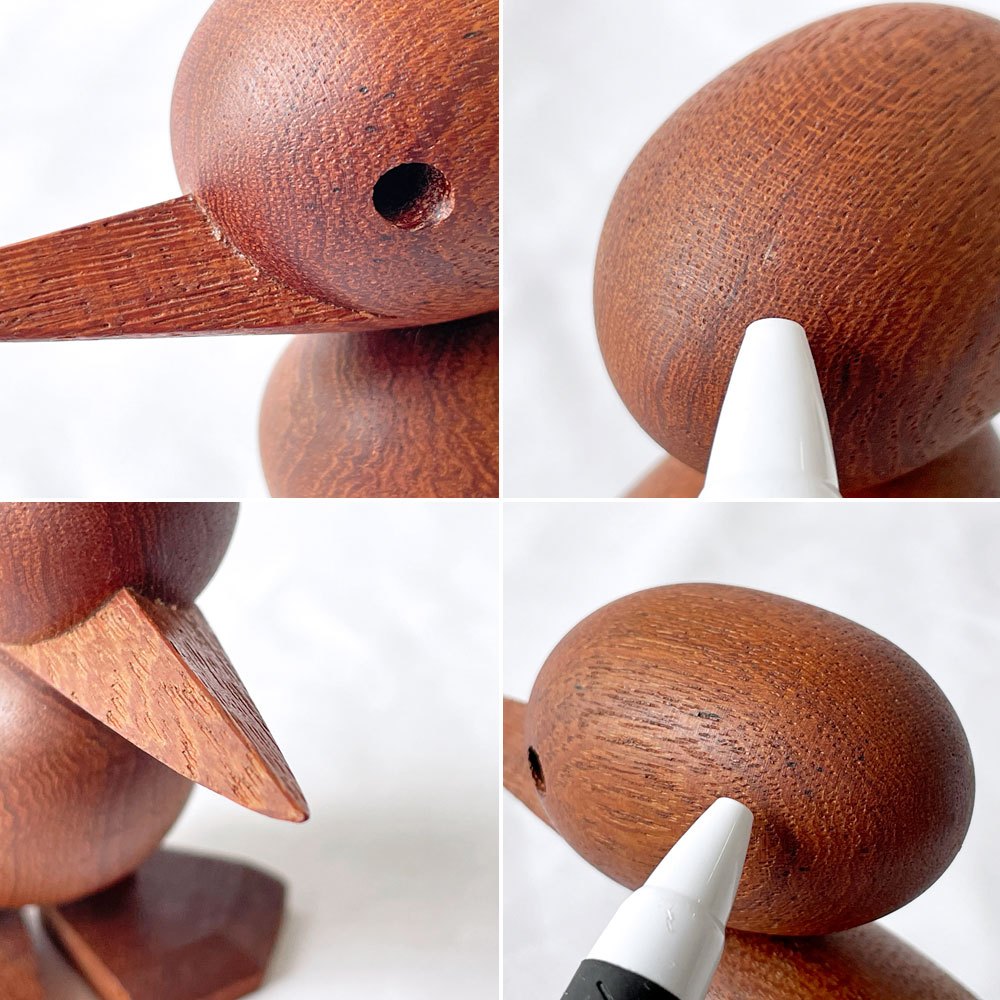 ケーススタディショップ case study shop ウッドバード 木製オブジェ チーク材 C ◇