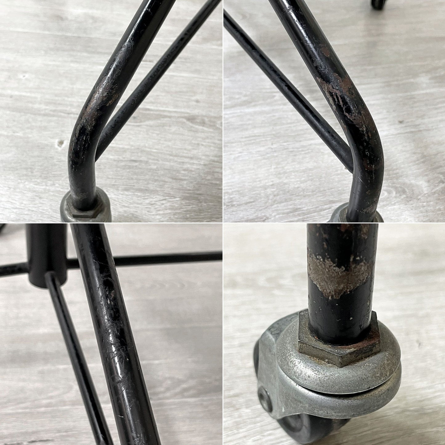 ニッソー ハイモールド NISSO HI-MOLD ビンテージ キャスターチェア デスクチェア ファブリック張替 昇降式 剣持勇スタイル ●