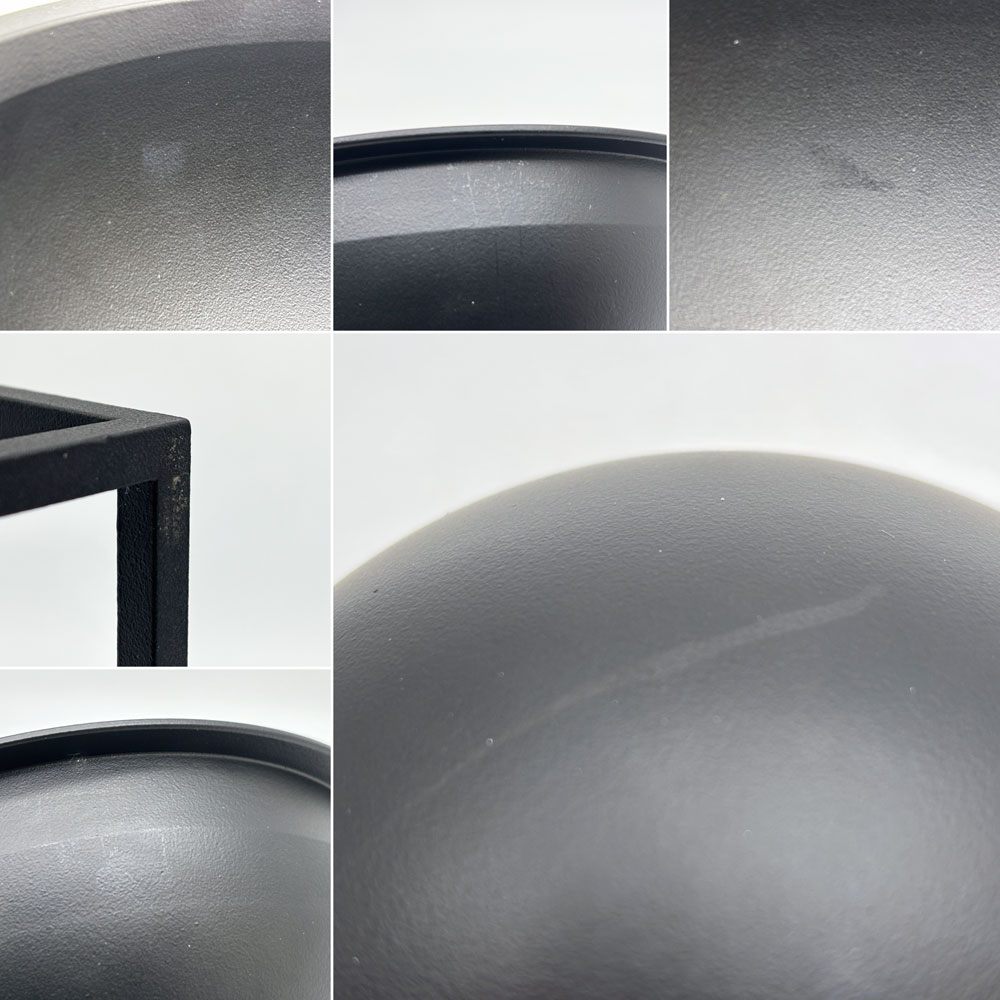 オドーコペンハーゲン Audo Copenhagen クブス Kubus ボウル スモール 14×14cm ブラック フラワーポット 小物入れ ●