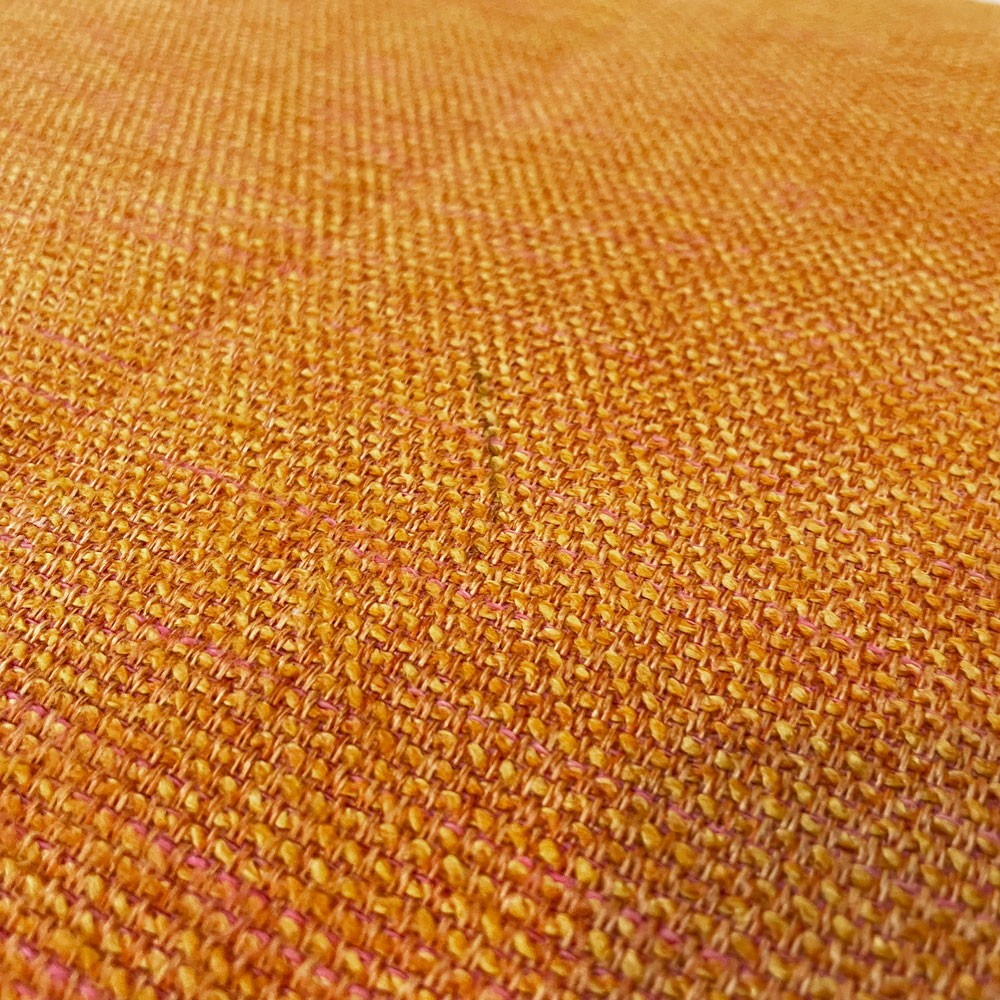リーンロゼ ligne roset ブリガンタン BRIGANTIN パフ オットマン ファブリック オレンジ ミッシェル・デュカロワ フランス ★
