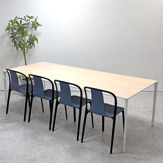 アルペール arper ヌール NUUR ミーティングテーブル デスク W240cm ナチュラル ワークデスク イタリアモダン ●