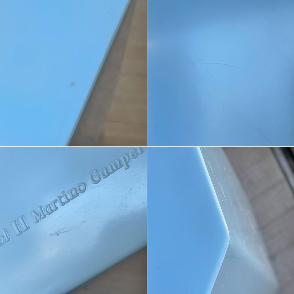 マルティーノ・ガンパー Martino Gamper アーノルドサーカススツール ARNOLD CIRCUS STOOL スツール バスケット 傘立て イタリア ピュアブルー ★