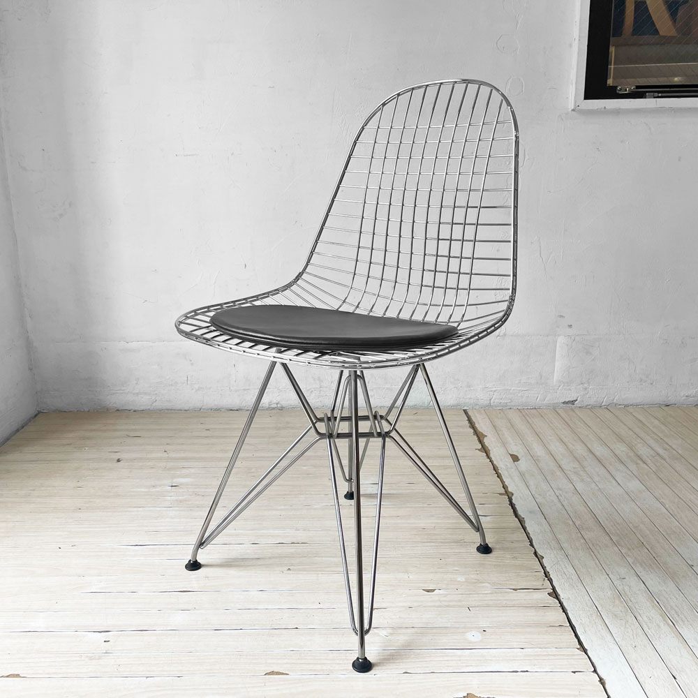 ハーマンミラー Herman Miller DKR ワイヤーチェア Eames Wire Chair エッフェルベース シートパッド付 C& –  TOKYO RECYCLE imption