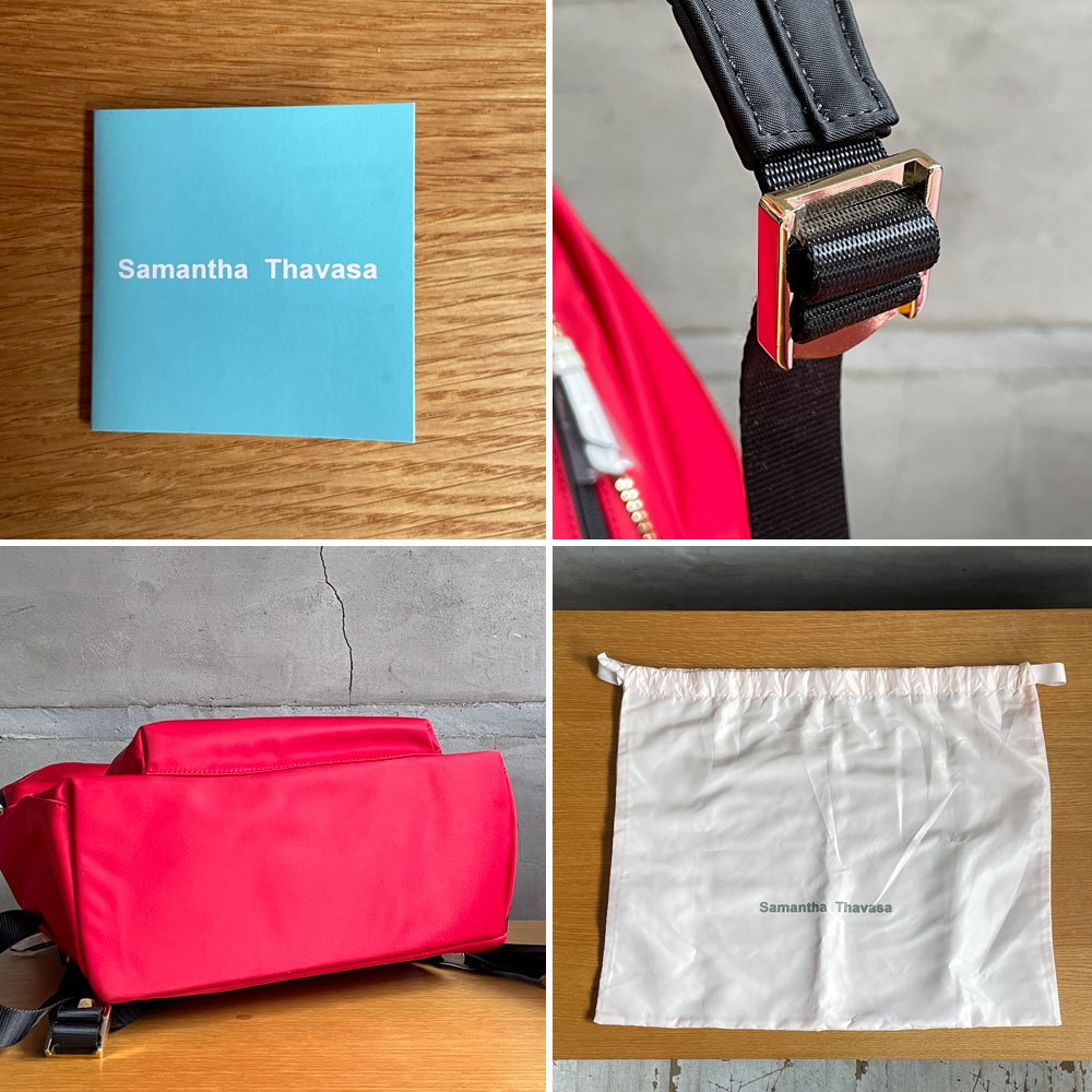 サマンサタバサ Samantha Thavasa 広島東洋カープ コラボ リュック バックパック チャーム付き 未使用品 B ♪