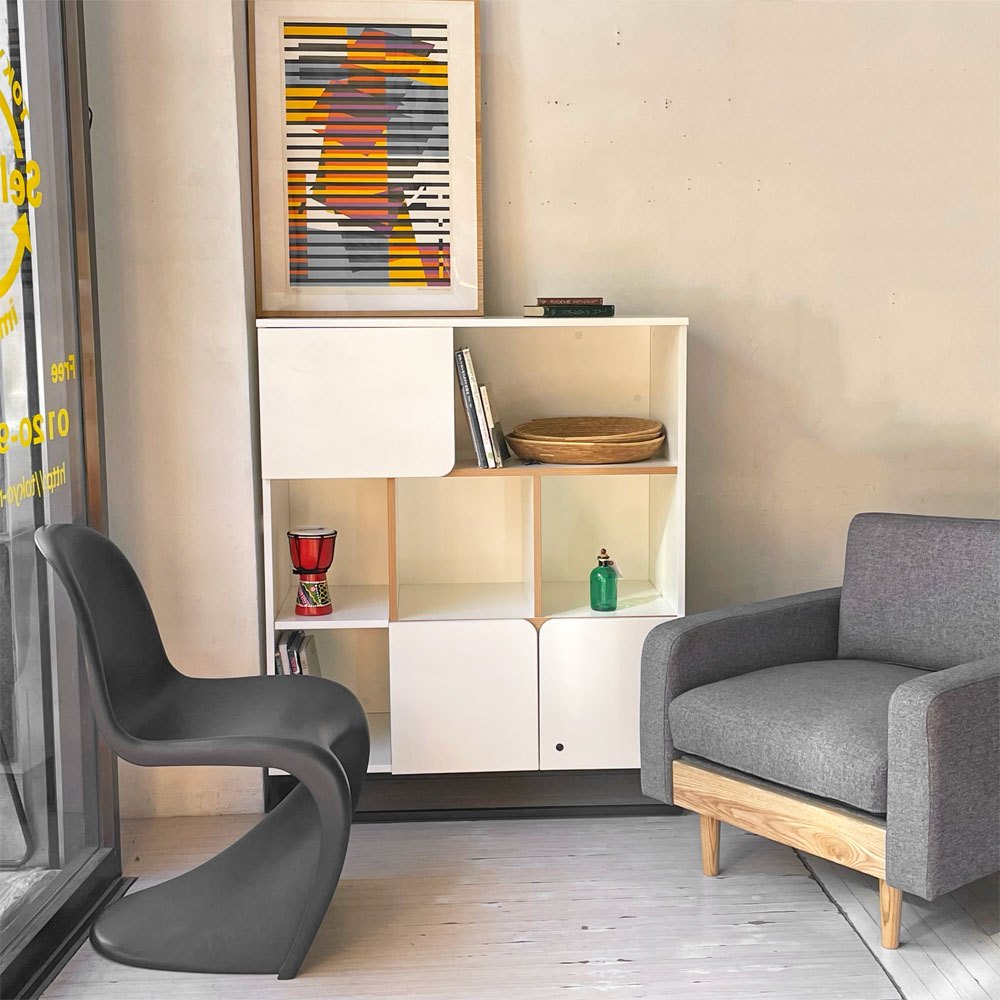 プレゼンスファニチャーラボラトリー Presence Furniture Laboratory ワオン WAON ストレージ シェルフ FLYMEe Work 美品 ★