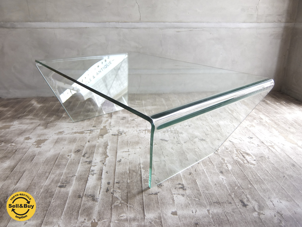 ボーコンセプト Bo concept アドリア Adria ガラス リビングテーブル ...