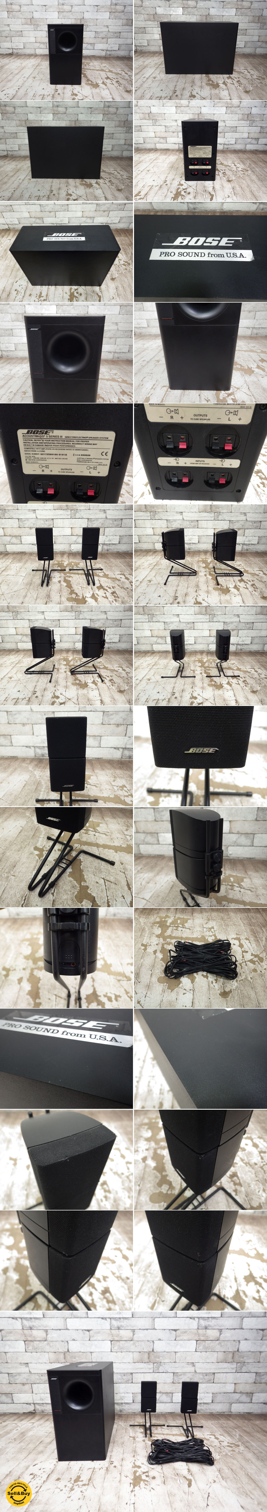 ボーズ Bose Acoustimass 5 Series III スピーカーシステム speaker system ○ - TOKYO  RECYCLE imption | 東京・世田谷のリサイクルショップ デザイナーズ・北欧家具の販売・買取