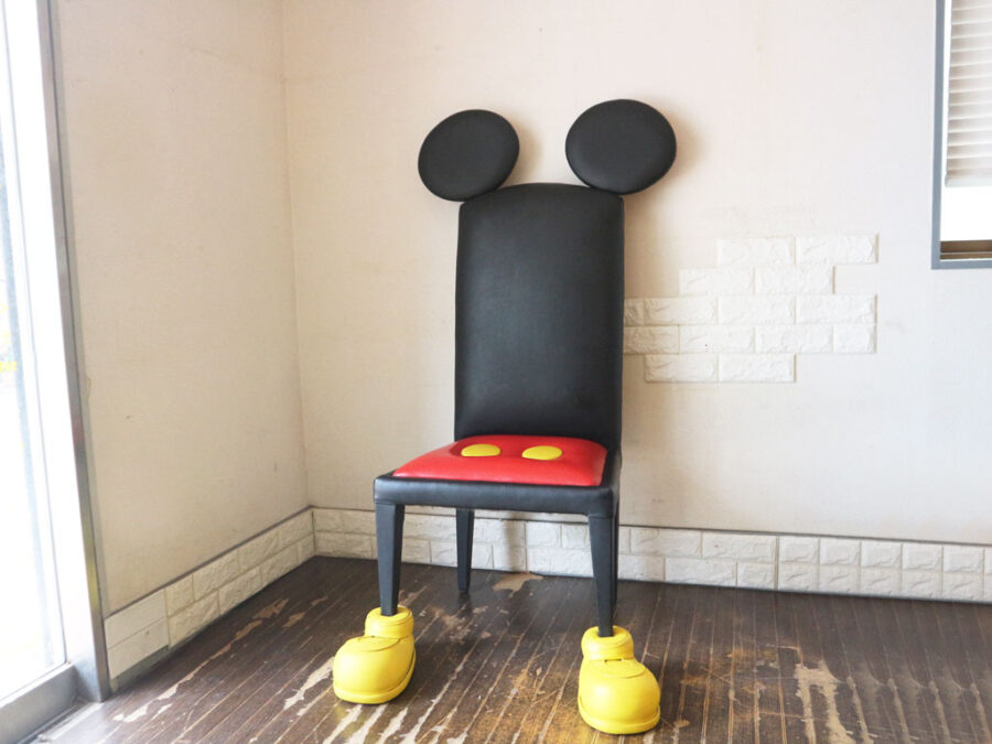 ウォルト ディズニー The Walt Disney Company ミッキーマウス チェア 本革 フロリダ ディズニーランド 極希少品 本家 ディズニーワールドリゾートの世界 家具を売るならtokyo Recycle Imption家具を売るならtokyo Recycle Imption