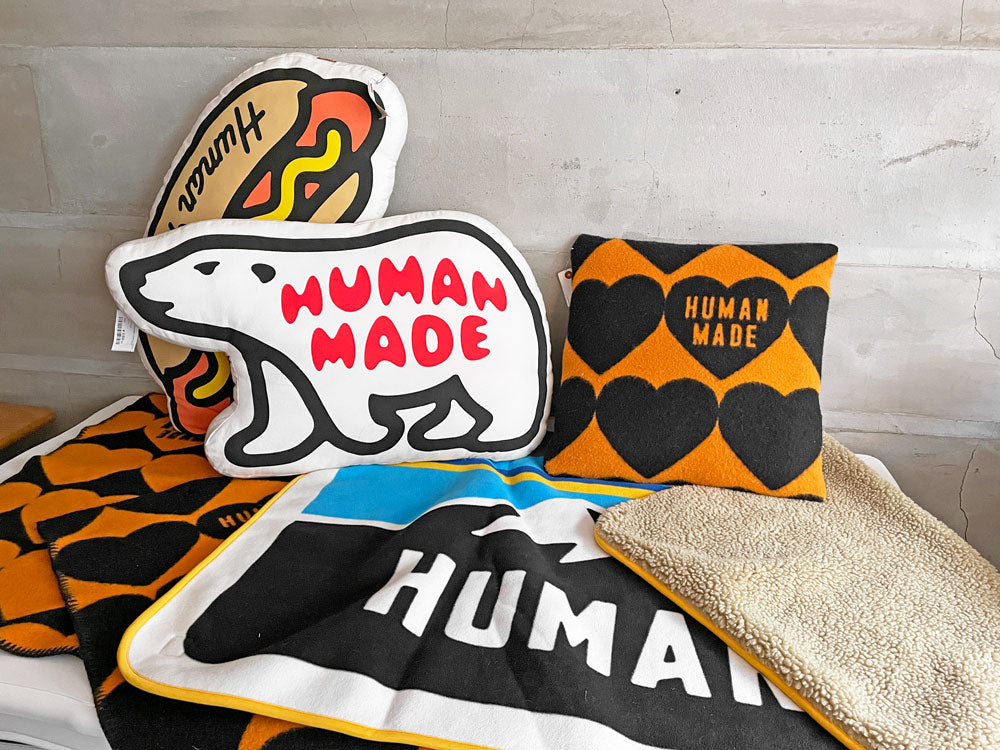 ヒューマンメイド HUMAN MADE 各種ブランケット クッション 中古品 買い取りしました。