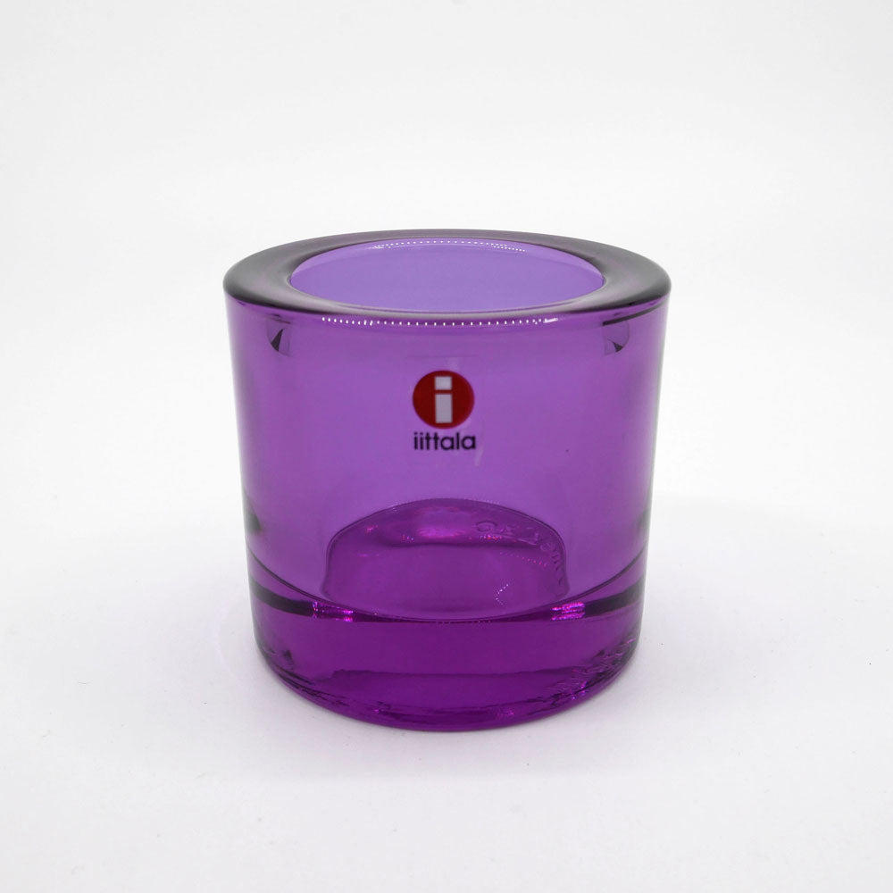 【祖師ヶ谷大蔵店】イッタラ iittala マリメッコ marimekko キビ kivi キャンドルホルダー アメジスト 60mm フィンランド 北欧雑貨 廃番カラー 買取させていただきました。