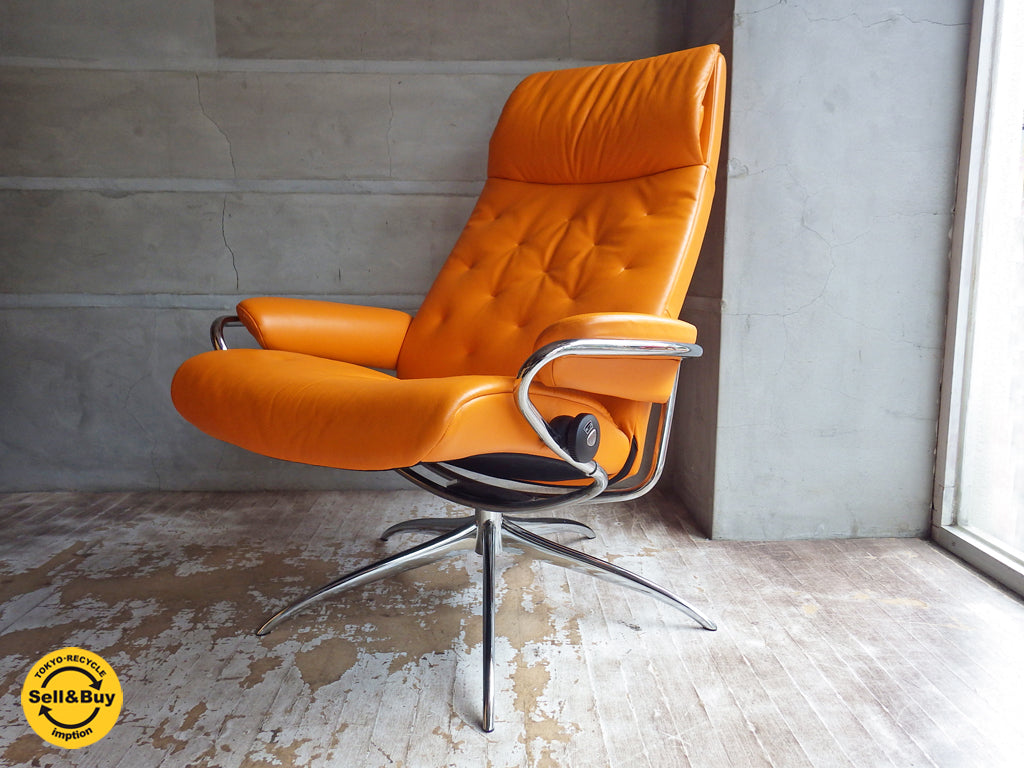 エコーネス EKORNES ストレスレス メトロ Stressless Metro リクライニングチェア 展示品 中古品 買い取りしました。