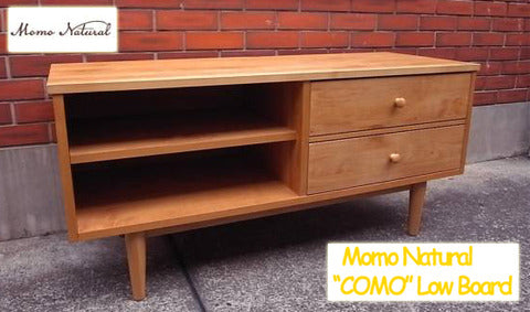 お部屋の家具にも温もりを～Momo Natural/モモナチュラル "COMOシリーズ" アルダー材 AV/ローボード 【出張買取＆販売＆レンタル】