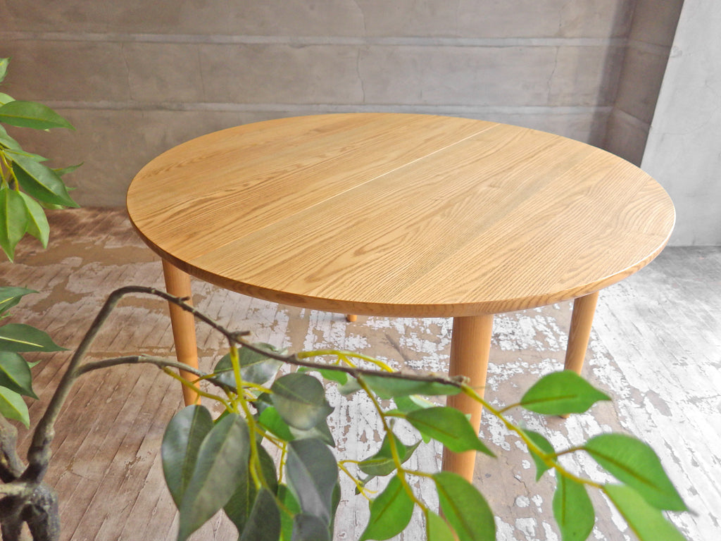 カンディハウス CONDE HOUSE マム ダイニング EXテーブル アッシュ材 伸長式 定価196,900円 ～日本の優しいテーブル～