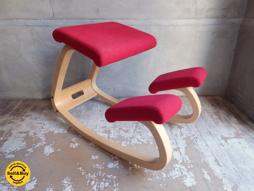 ストッケ STOKKE ヴァリエール VARIER バリアブル Variable バランス チェア レッド 中古品 買い取りしました。