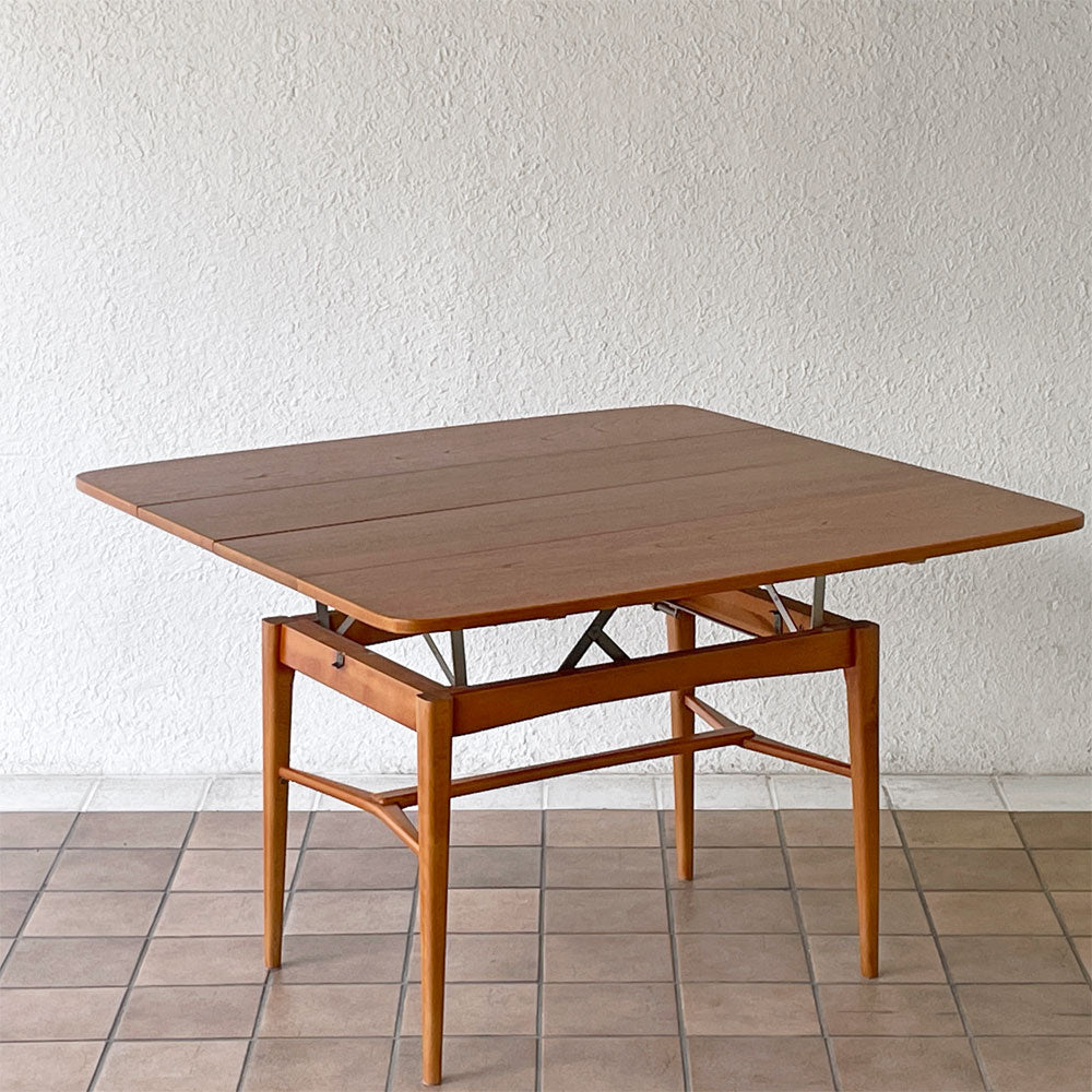  【用賀店】emmaboda Mobelfabrik EM-Bordet エレベーターコーヒーテーブル エクステンション＆昇降式 ビンテージ 北欧家具 スウェーデン 買取させていただきました。